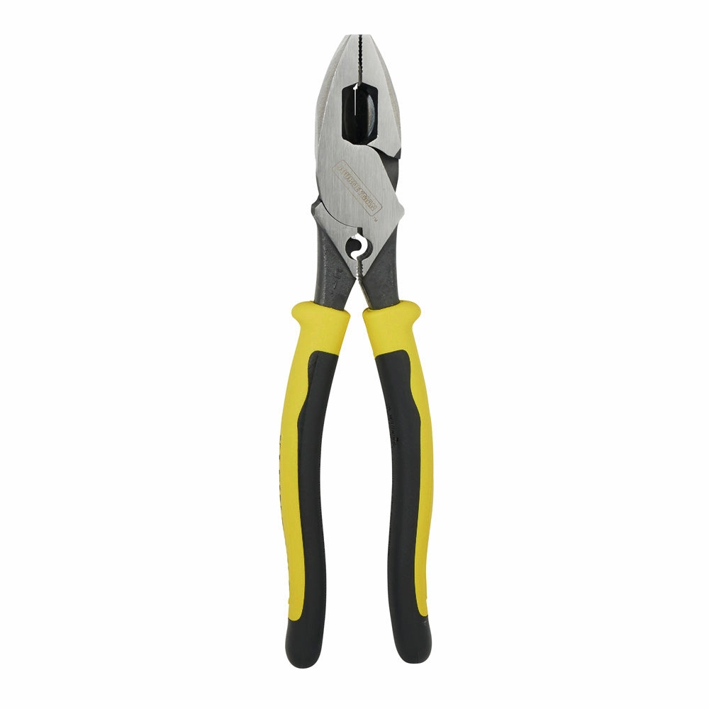 Klein Tools J213-9NECR Journeyman Pliers Connector Crimp Side Cut 9-Inch