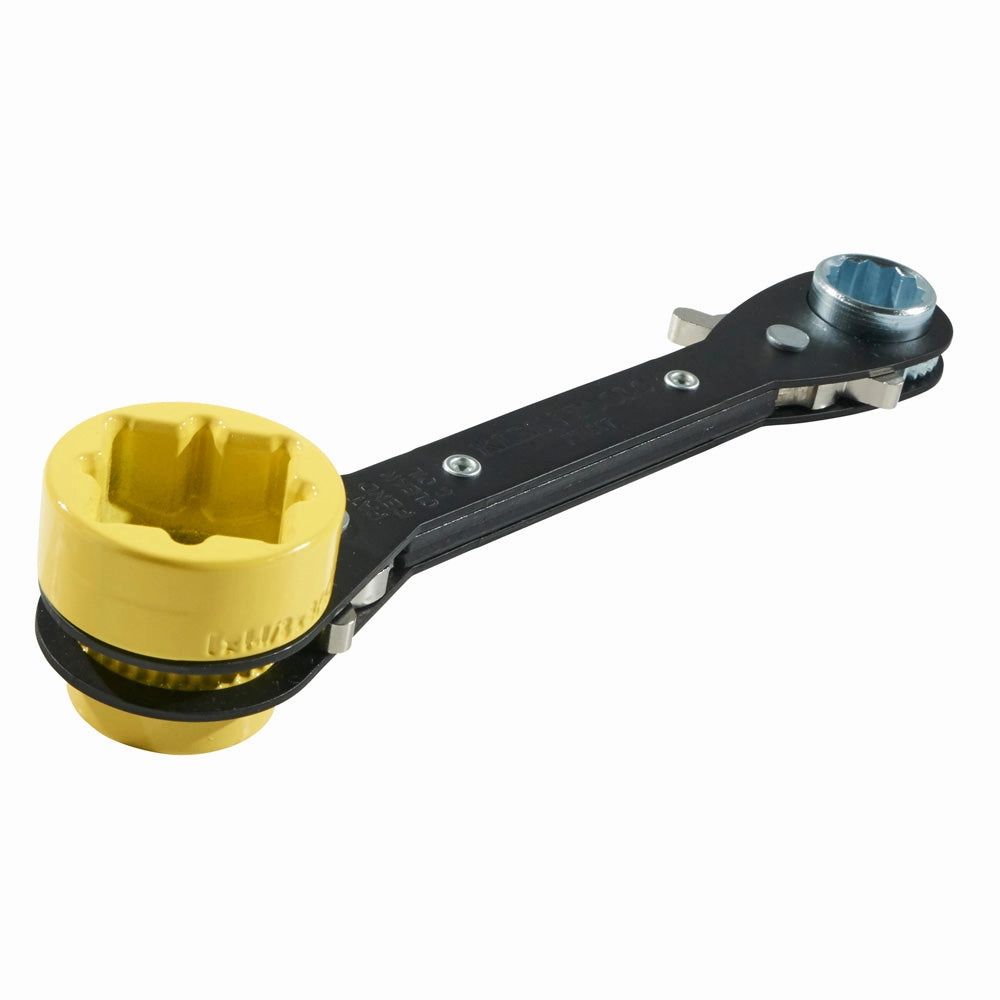 Klein Tools KT155T 6-in-1 Lineman's Ratcheting Wrench