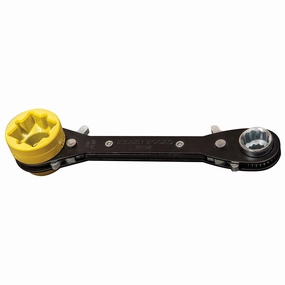 Klein Tools KT155T 6-in-1 Lineman's Ratcheting Wrench