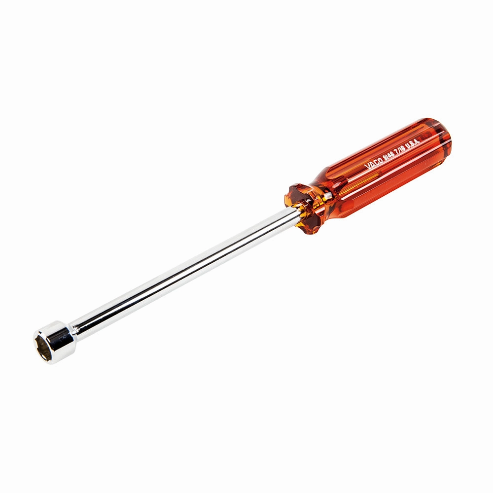 Klein Tools S146 7/16" x 10" Individual Nut Driver, 6" Shank