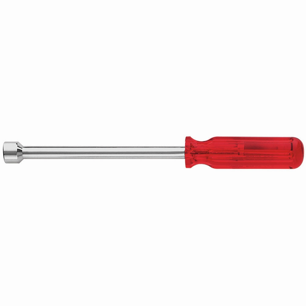 Klein Tools S166 Nut Driver, Hollow Shaft, 6" x 1/2"