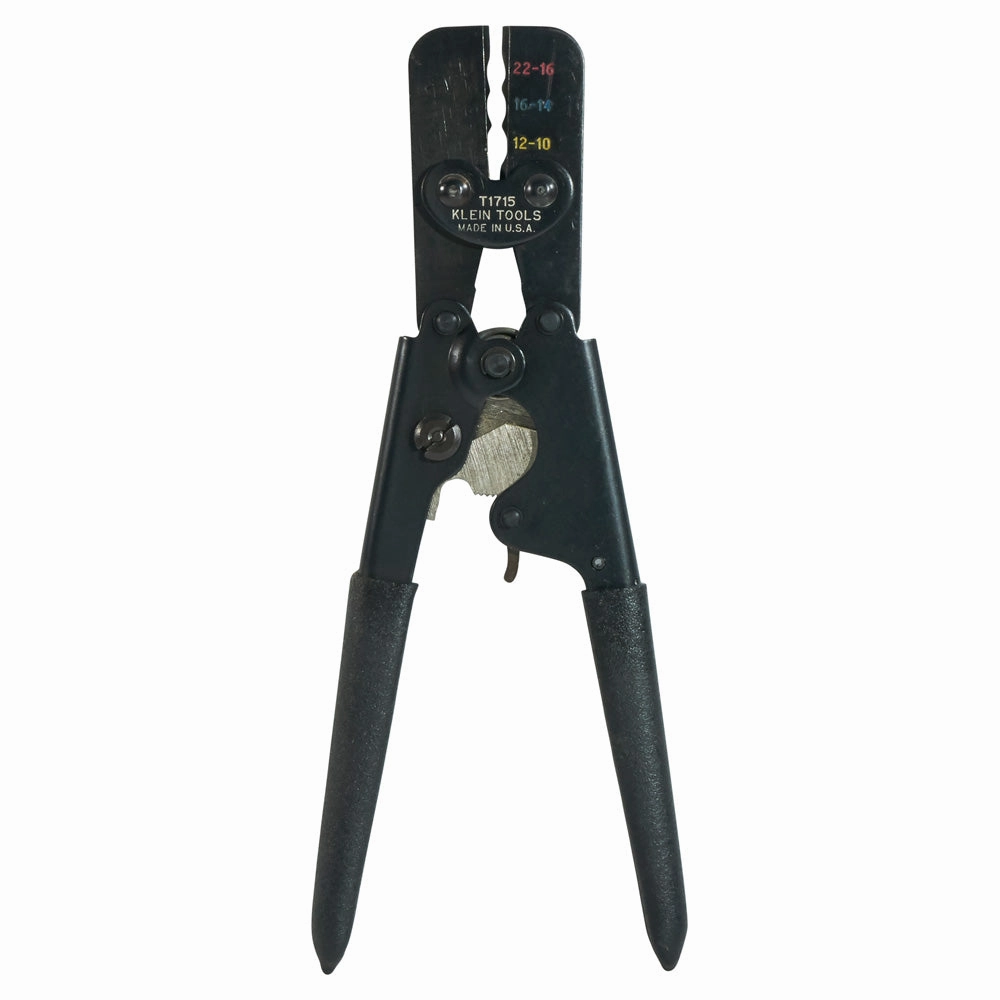Klein Tools T1715 Full Cycle Ratcheting Crimper, Insulated Terminals