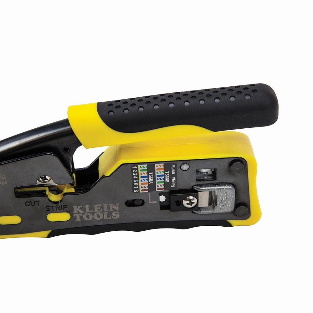 Klein Tools VDV226-110 Ratcheting Pass-Thru Modular Crimper