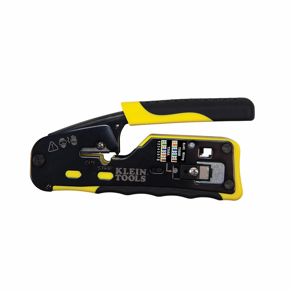 Klein Tools VDV226-110 Ratcheting Pass-Thru Modular Crimper