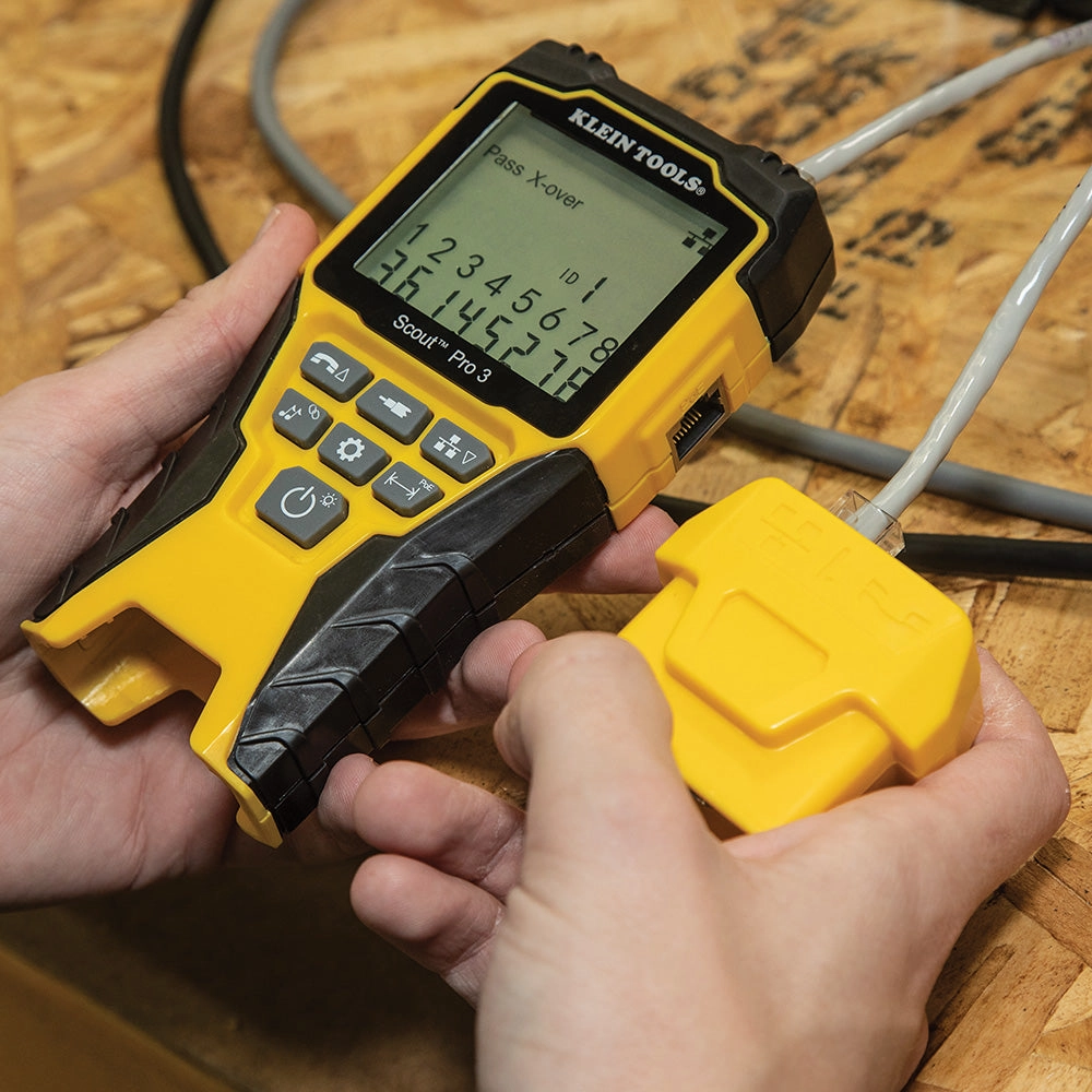 Klein Tools VDV501-853 Scout Pro 3 Tester with Test   Map Remote Kit