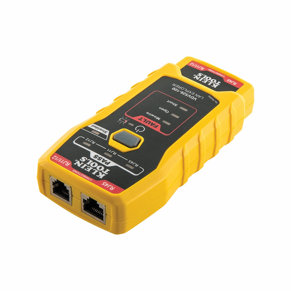 Klein Tools VDV526-100 LAN Explorer Data Cable Tester with Remote