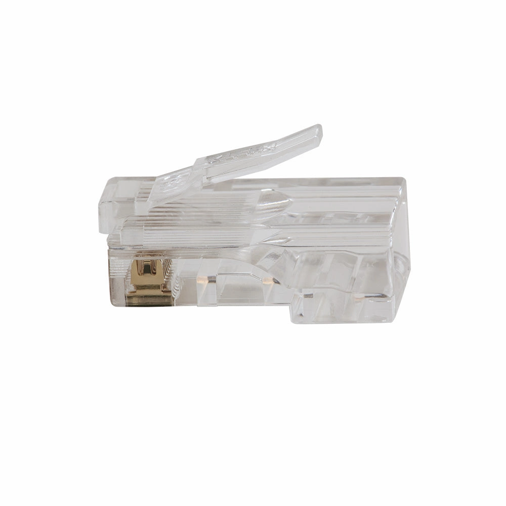 Klein Tools VDV826-729 Pass-Thru Modular Data Plugs CAT6, 10-Pack