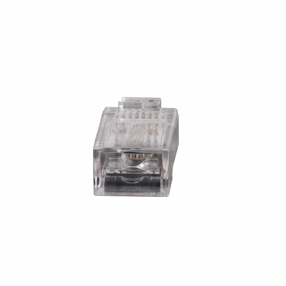 Klein Tools VDV826-729 Pass-Thru Modular Data Plugs CAT6, 10-Pack