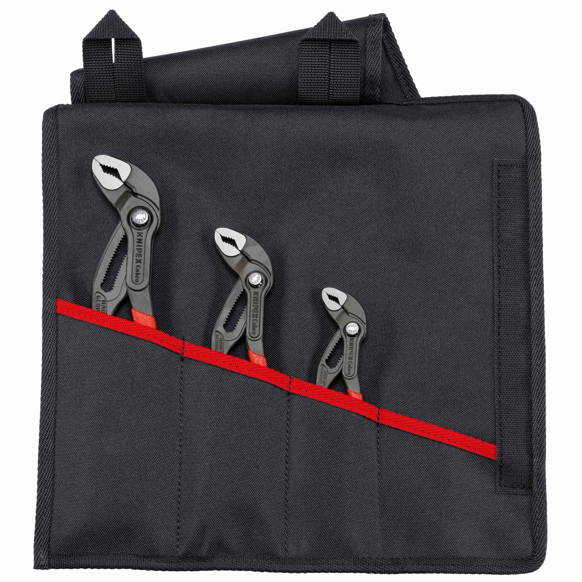 Knipex 00 19 55 S8 3 Pc Cobra Set in Tool Roll