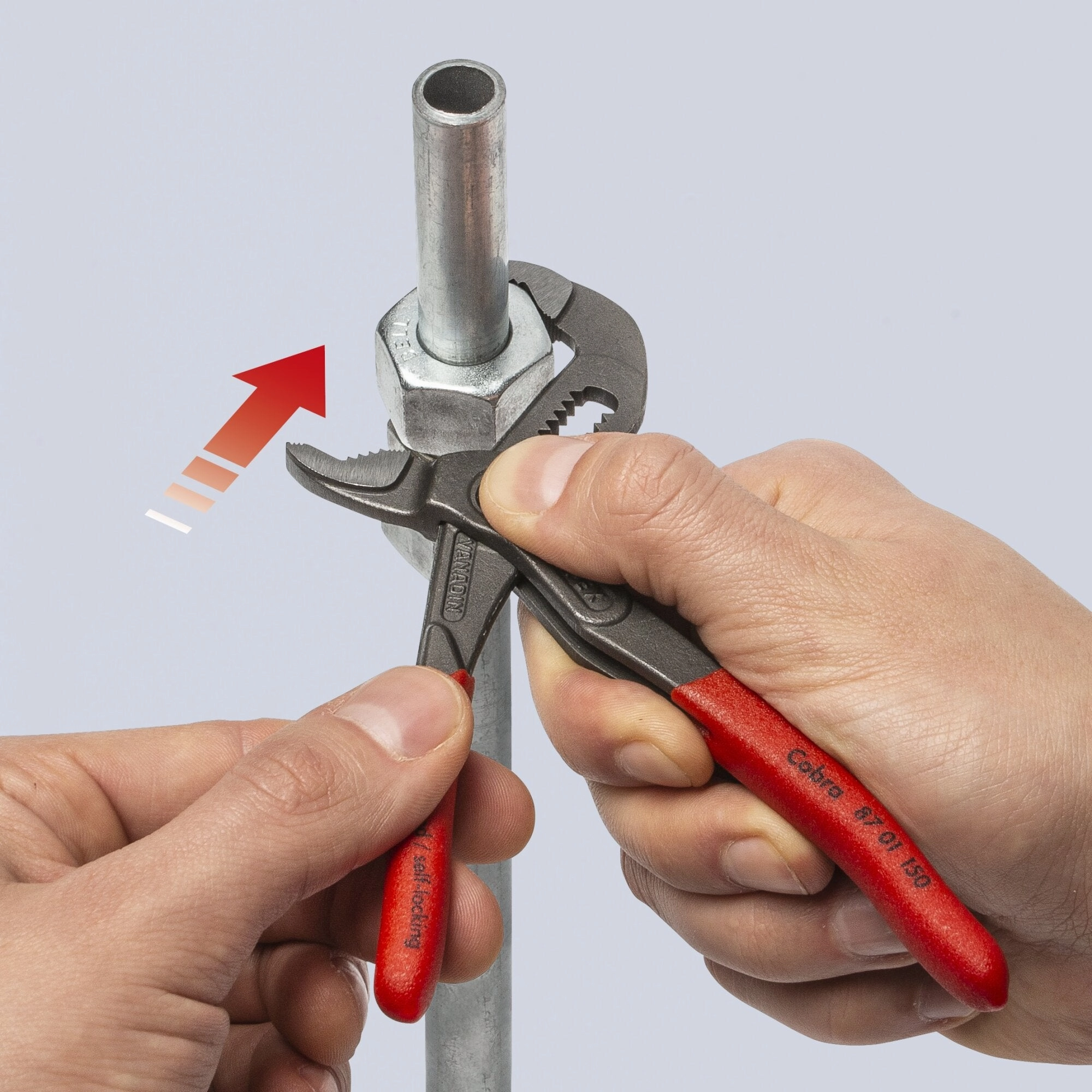 Knipex 00 19 55 S9 3 Pc Cobra Set in Tool Roll