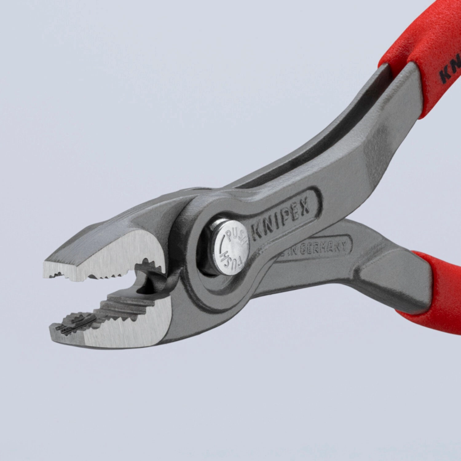 Knipex 00 20 06 US4 3 Pc TwinGrip Pliers Set, Plastic Dipped (6", 8", 10")