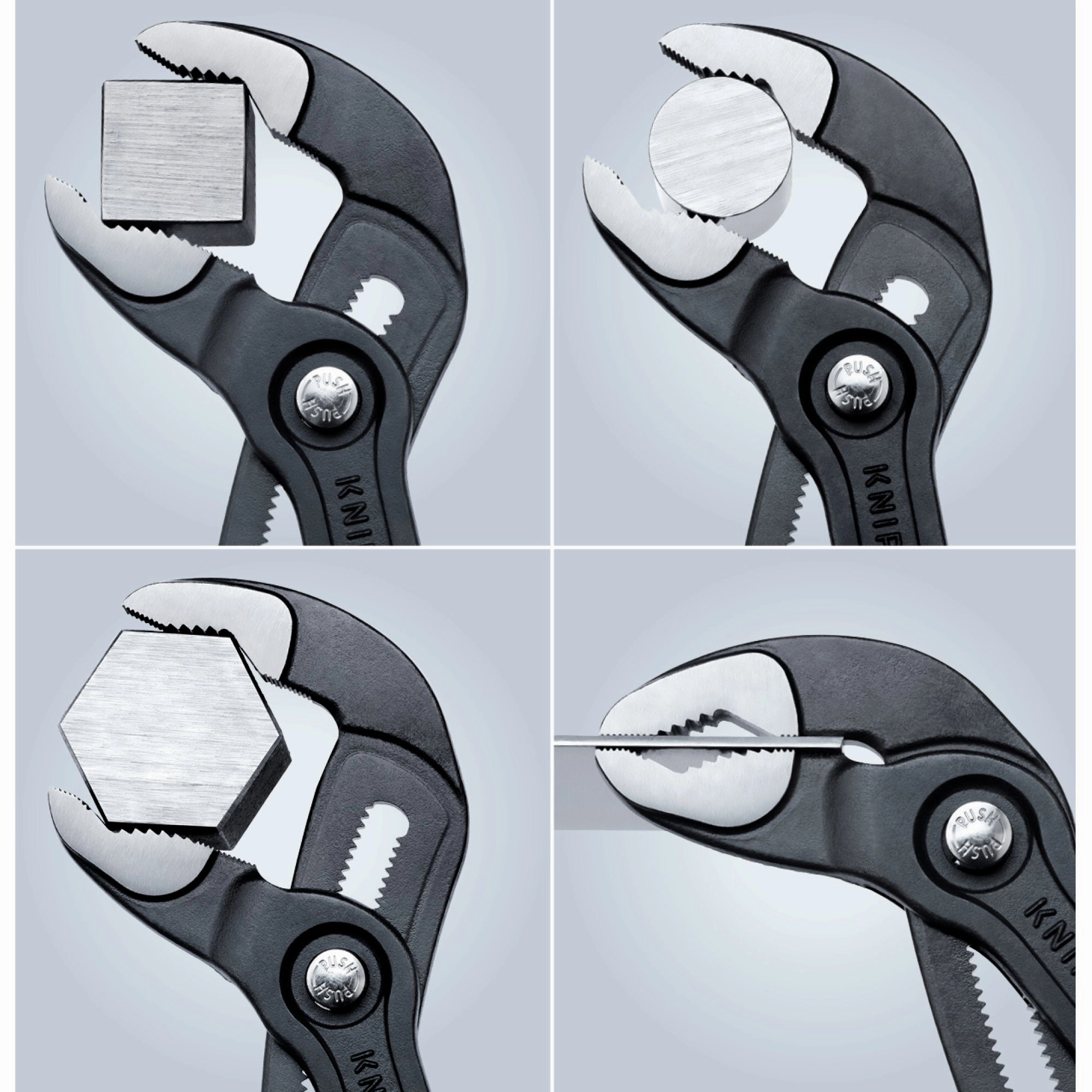 Knipex 00 20 72 V01 2 Pc Mini Pliers in Belt Pouch - Cobra and Pliers Wrench