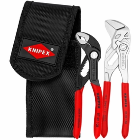 Knipex 00 20 72 V01 2 Pc Mini Pliers in Belt Pouch - Cobra and Pliers Wrench