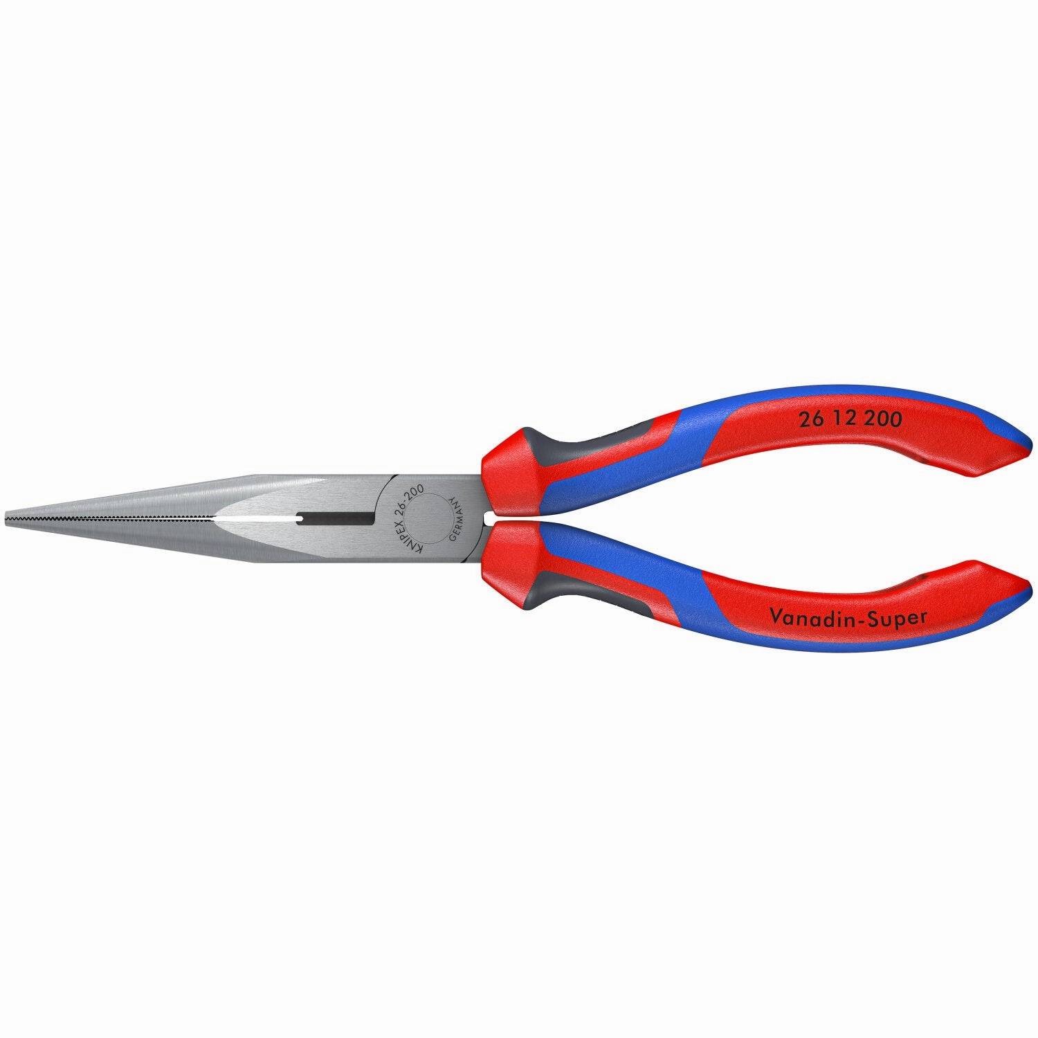 Knipex 26 12 200 KnipeXtend Long Nose Pliers with Cutter, 8"