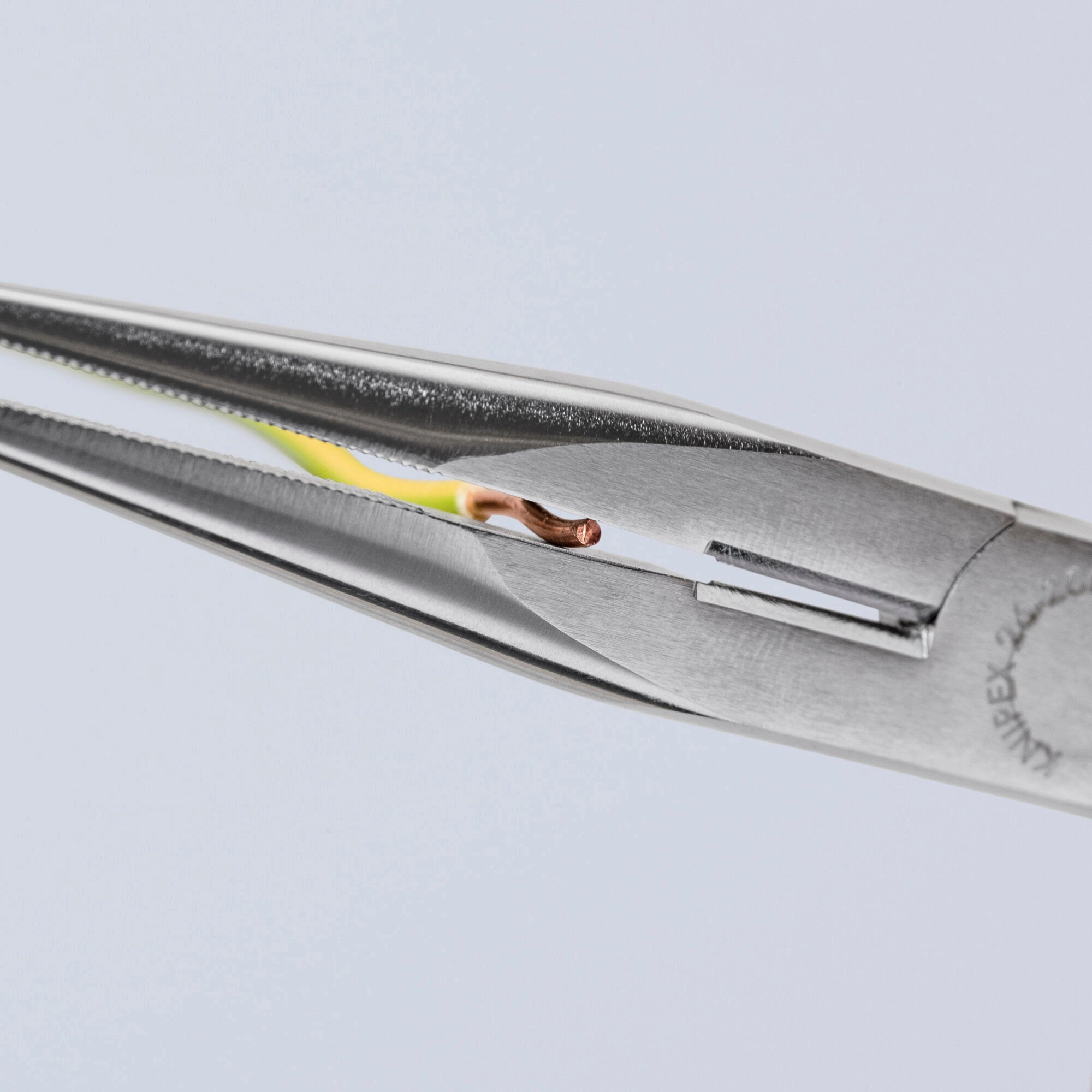 Knipex 26 16 200 8" Long Nose Pliers with Cutter-1000V Insulated