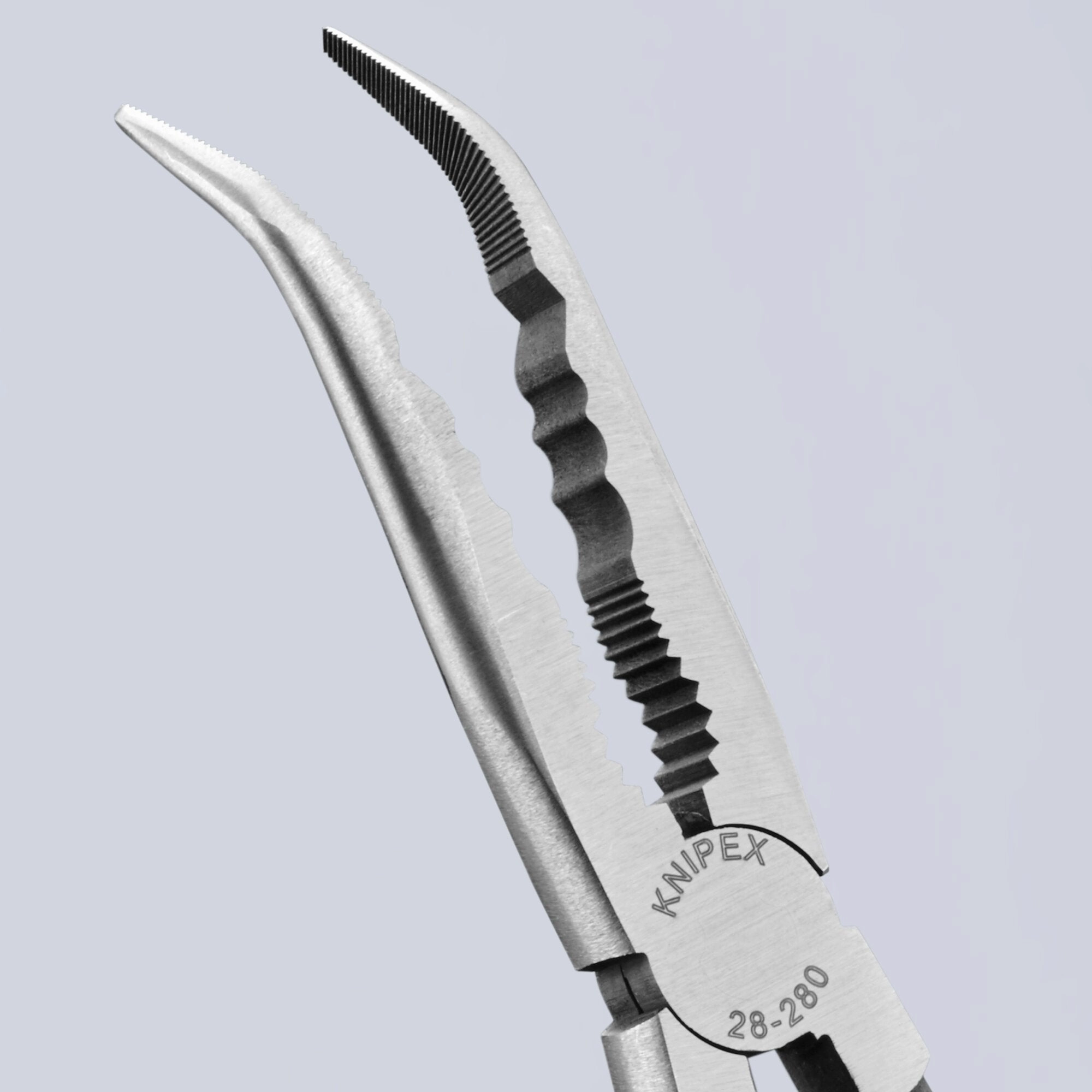 Knipex 28 81 280 11" Extra Long Needle-Nose 45 Angled Pliers