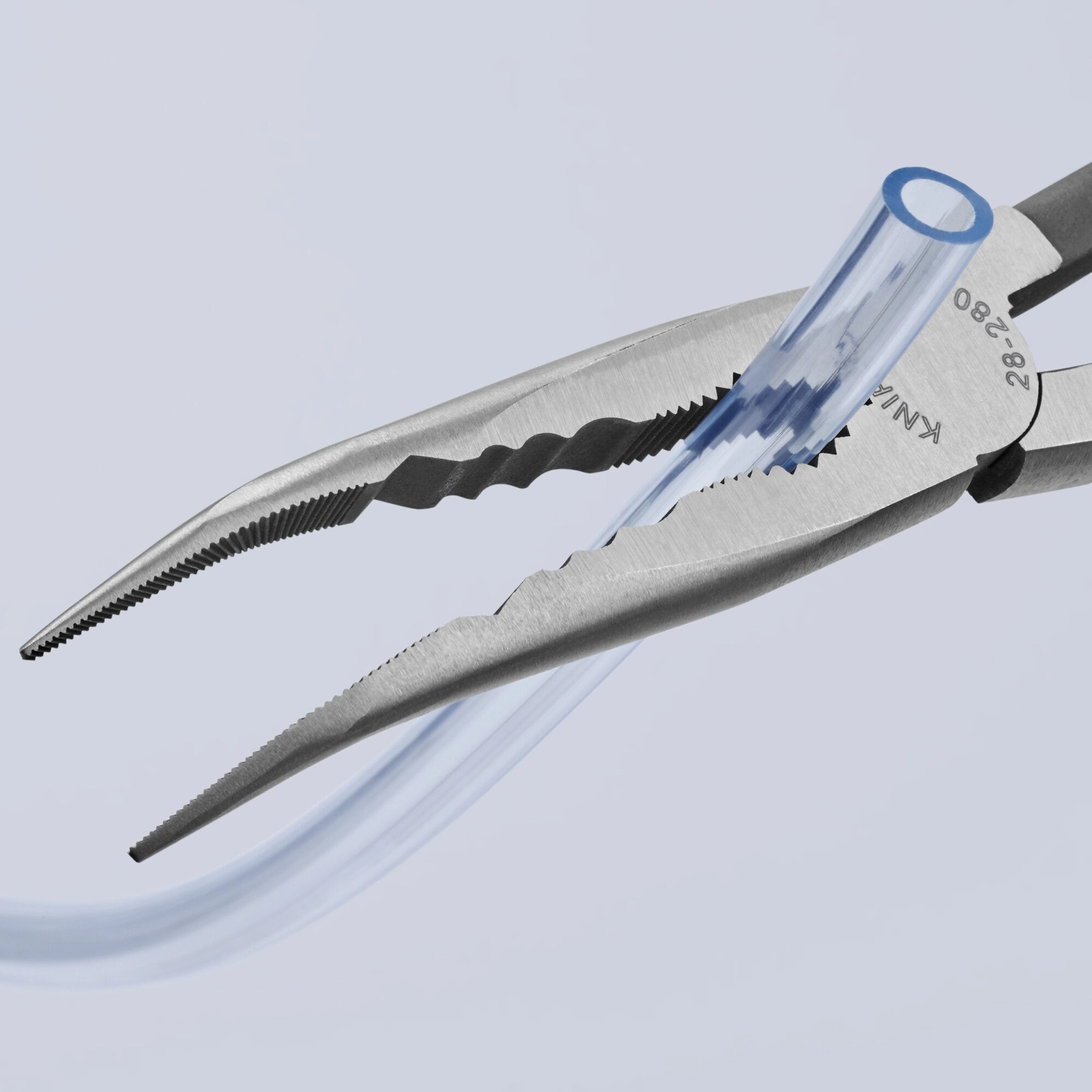 Knipex 28 81 280 11" Extra Long Needle-Nose 45 Angled Pliers