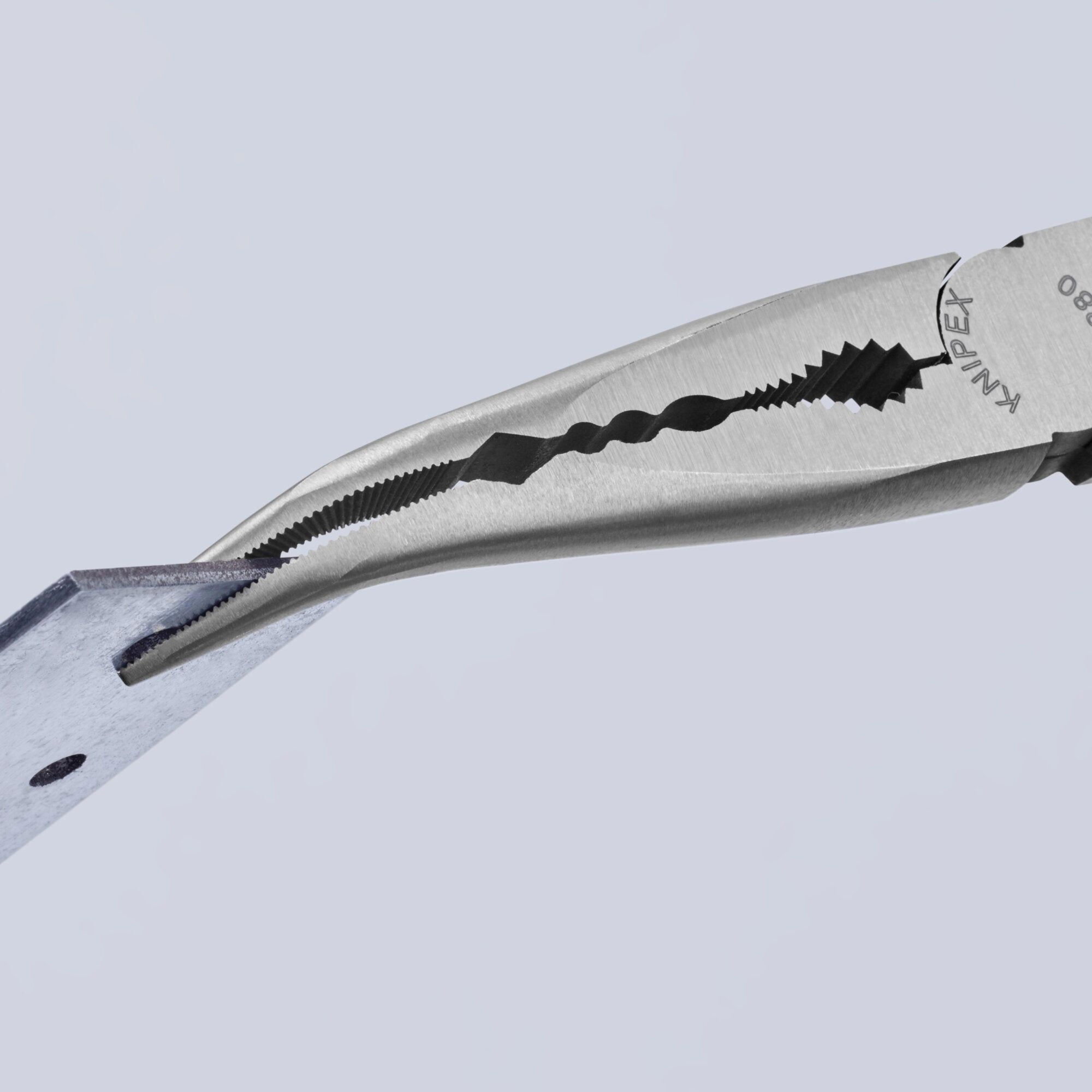 Knipex 28 81 280 11" Extra Long Needle-Nose 45 Angled Pliers