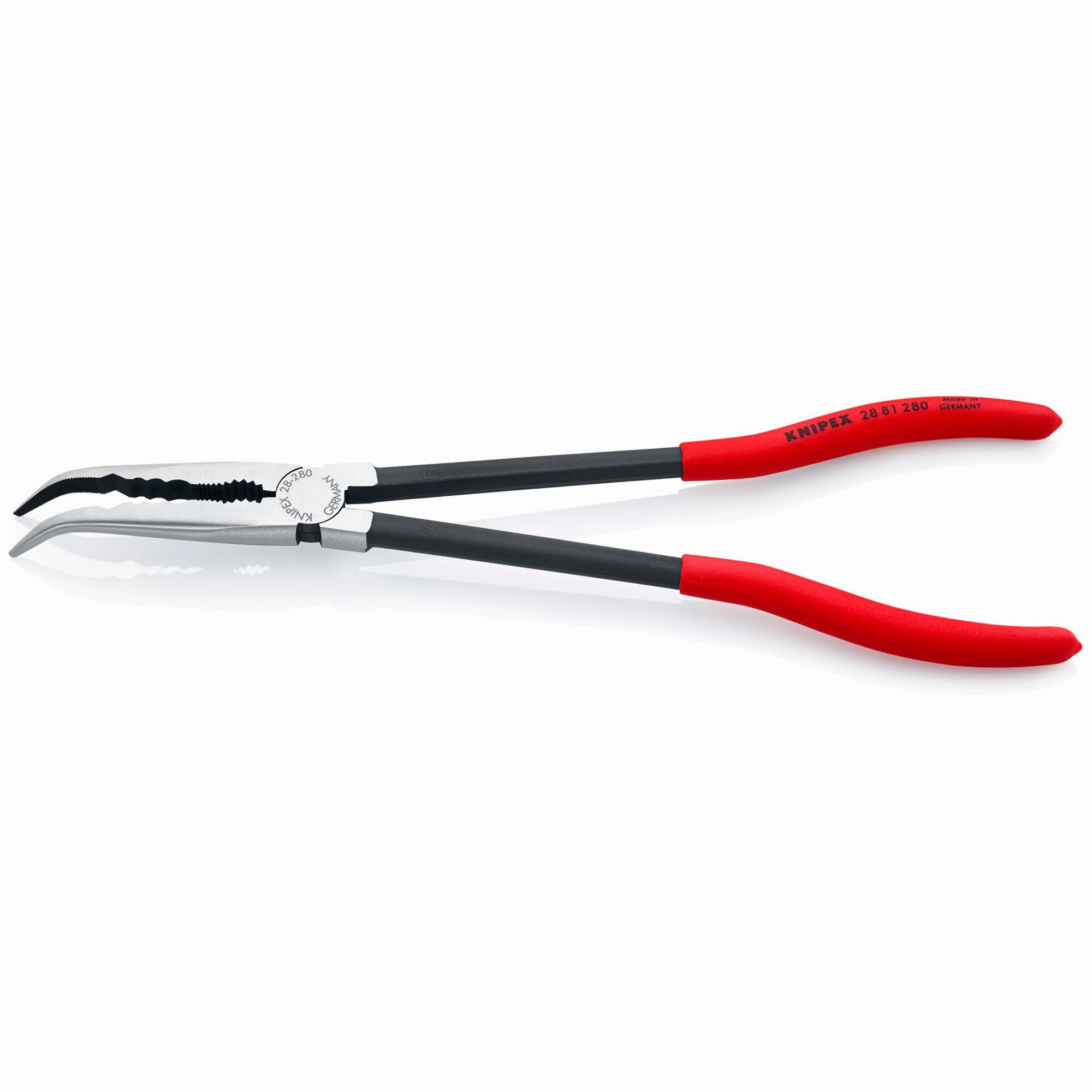 Knipex 28 81 280 11" Extra Long Needle-Nose 45 Angled Pliers