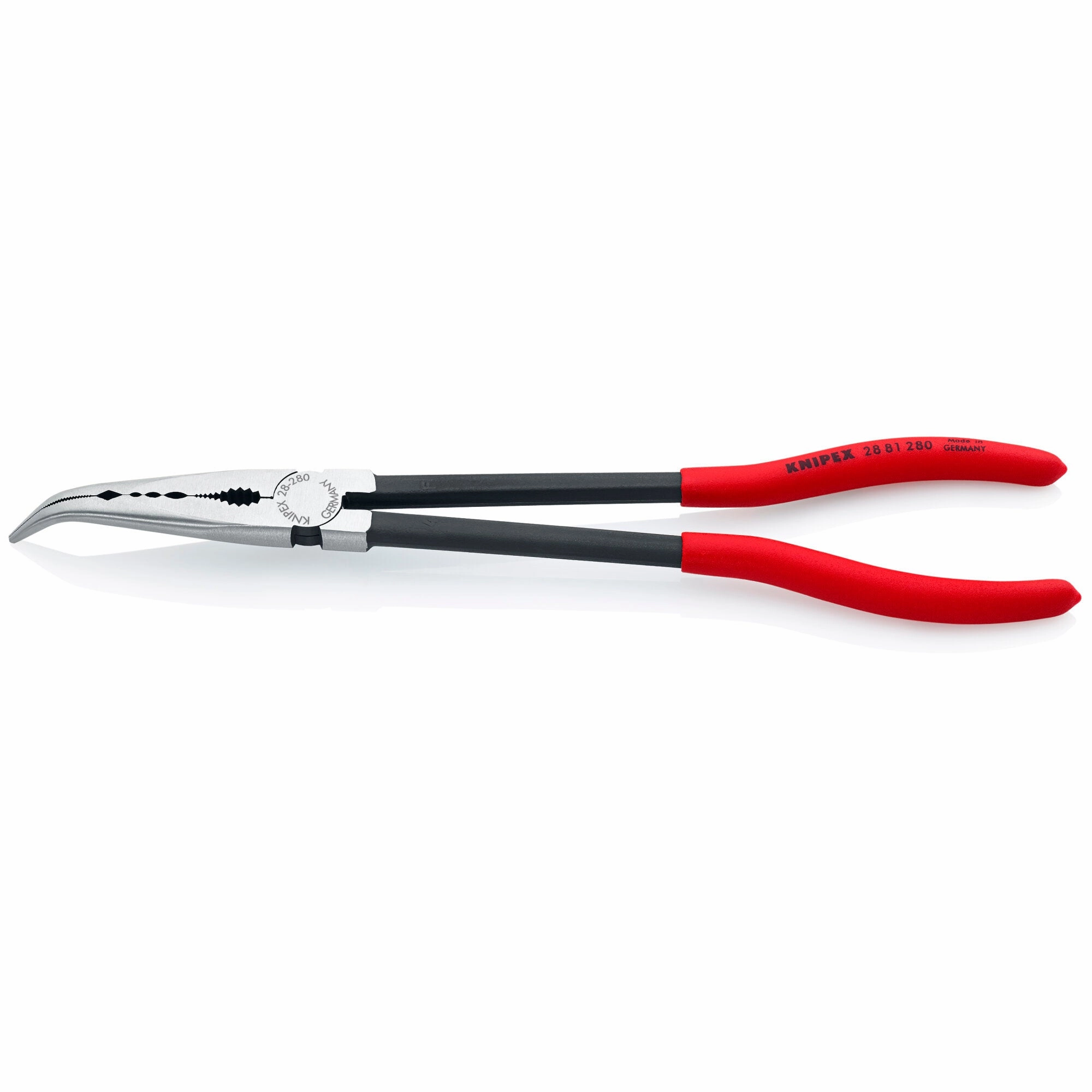 Knipex 28 81 280 11" Extra Long Needle-Nose 45 Angled Pliers