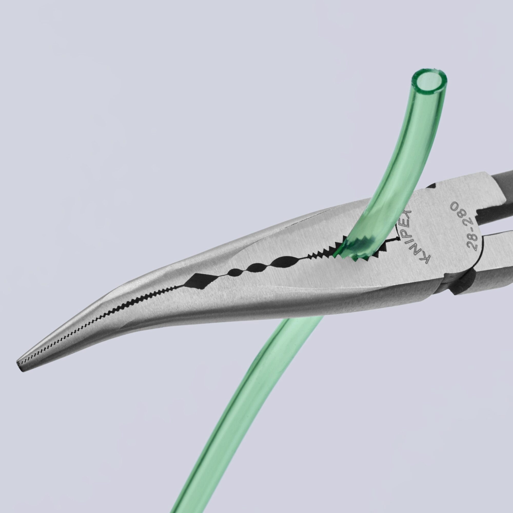 Knipex 28 81 280 11" Extra Long Needle-Nose 45 Angled Pliers