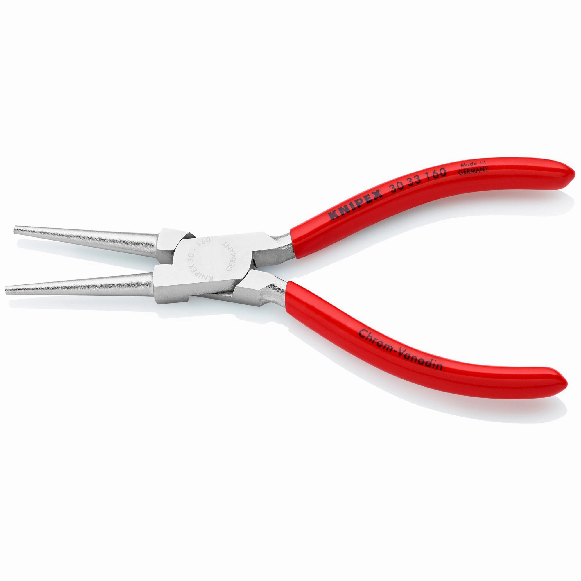 Knipex 30 33 160 6 1/4" Long Nose Pliers-Round Tips