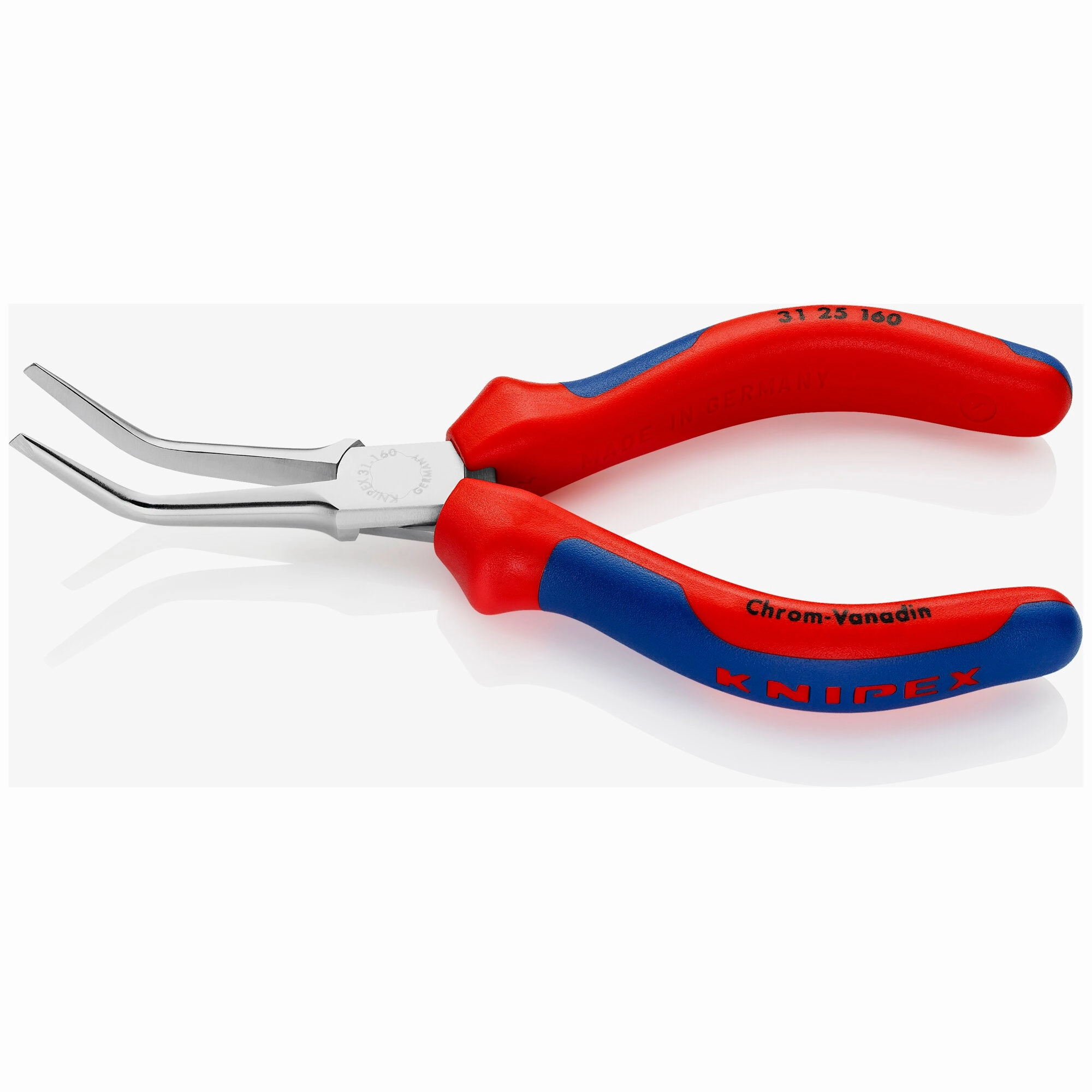Knipex 31 25 160 6 1/4" Needle-Nose 45 Angled Pliers