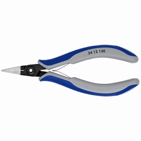 Knipex 34 12 130 5 1/4" Electronics Pliers-Flat Tips