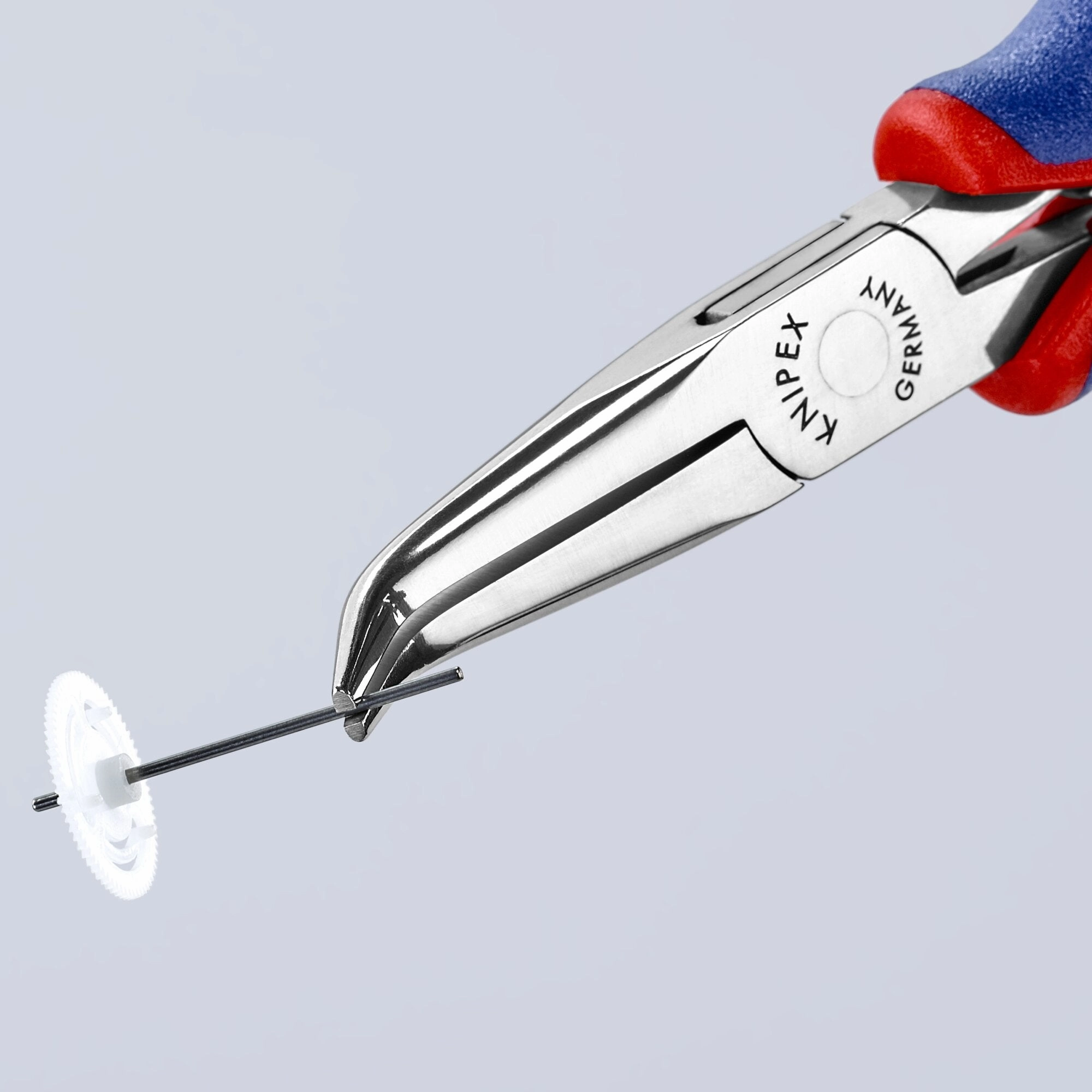 Knipex 35 82 145 5 3/4" Electronics 45 Angled Pliers-Half Round Tips