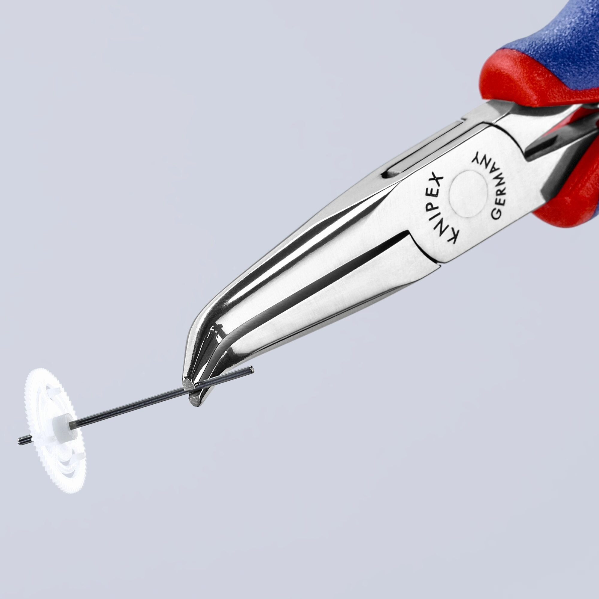 Knipex 35 82 145 5 3/4" Electronics 45 Angled Pliers-Half Round Tips