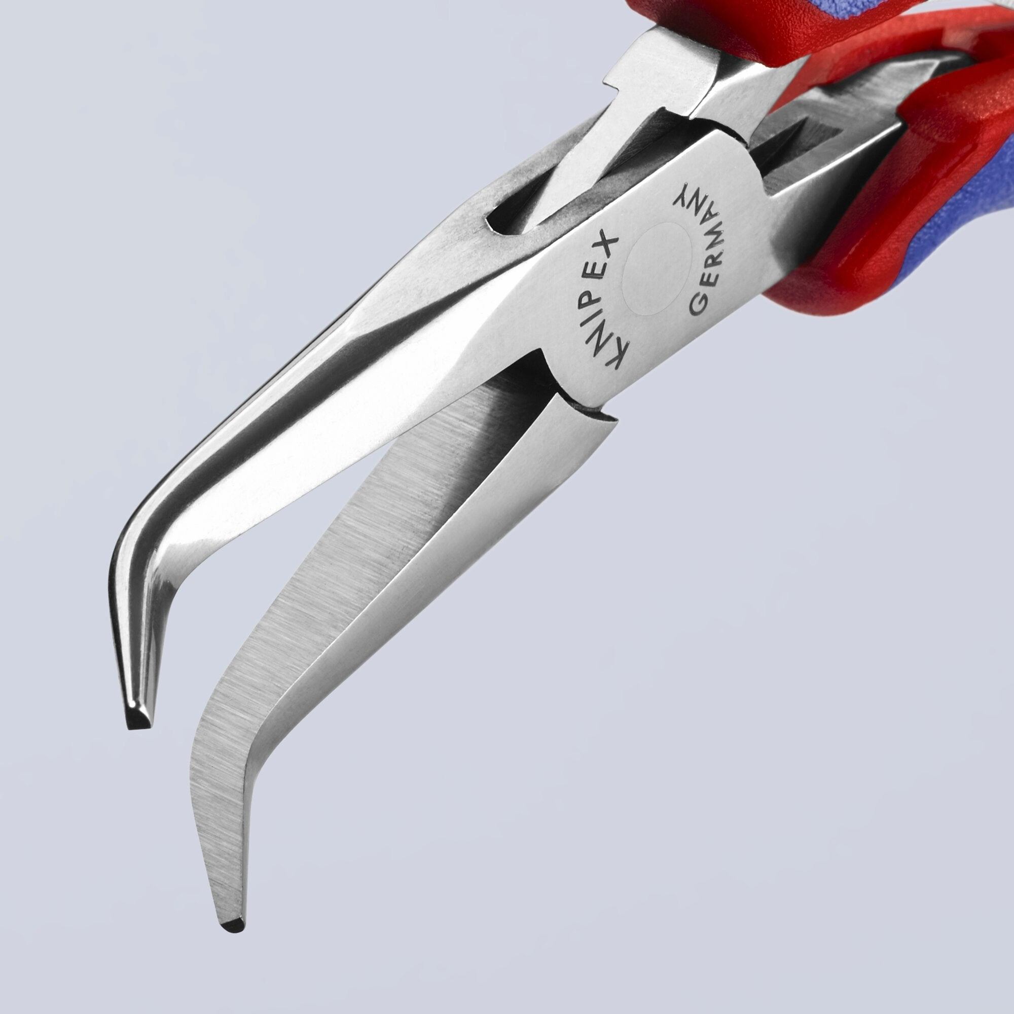 Knipex 35 82 145 5 3/4" Electronics 45 Angled Pliers-Half Round Tips