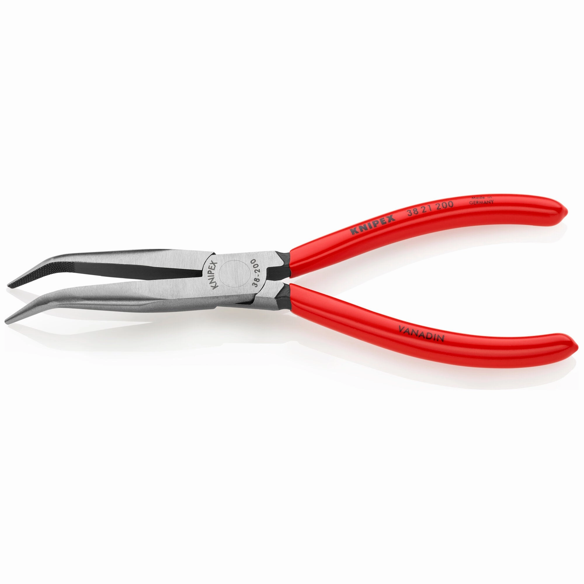 Knipex 38 21 200 8" Long Nose 40 Angled Pliers without Cutter
