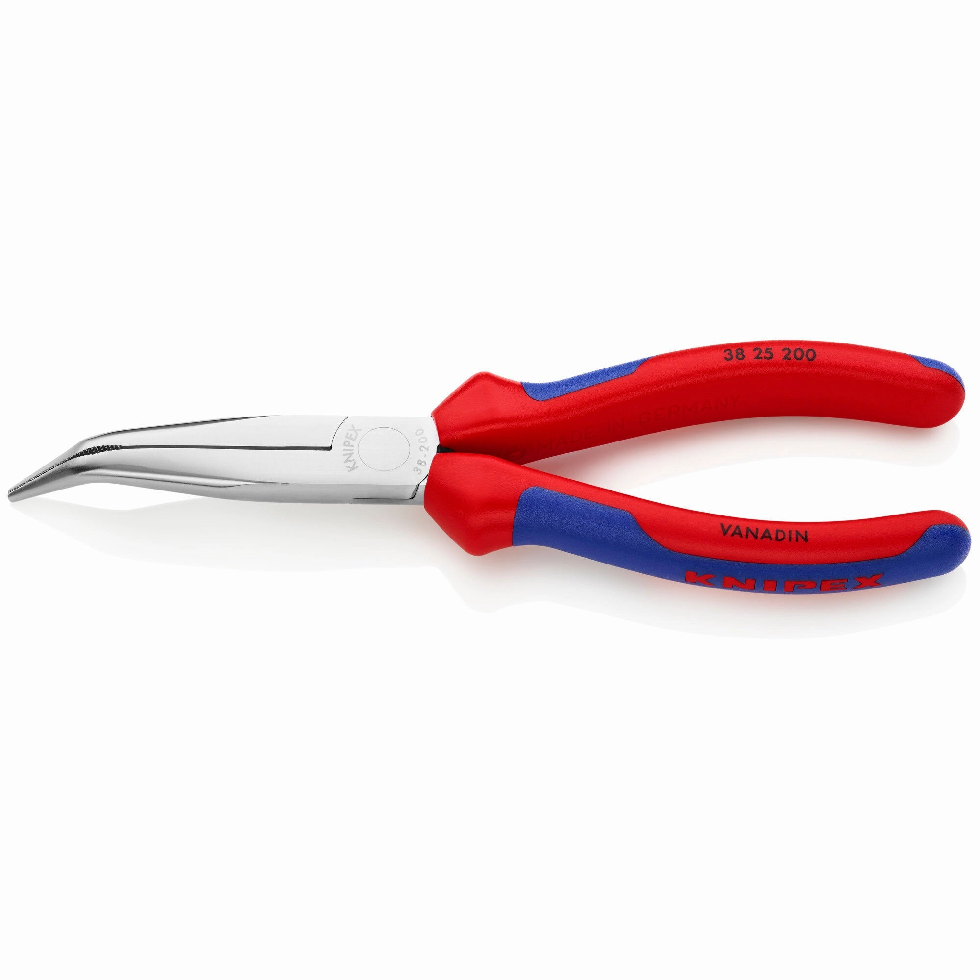Knipex 38 25 200 8" Long Nose 40 Angled Pliers without Cutter