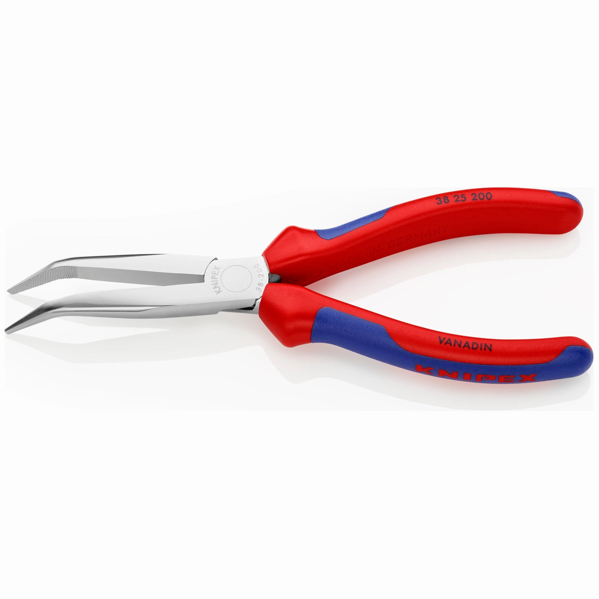 Knipex 38 25 200 8" Long Nose 40 Angled Pliers without Cutter