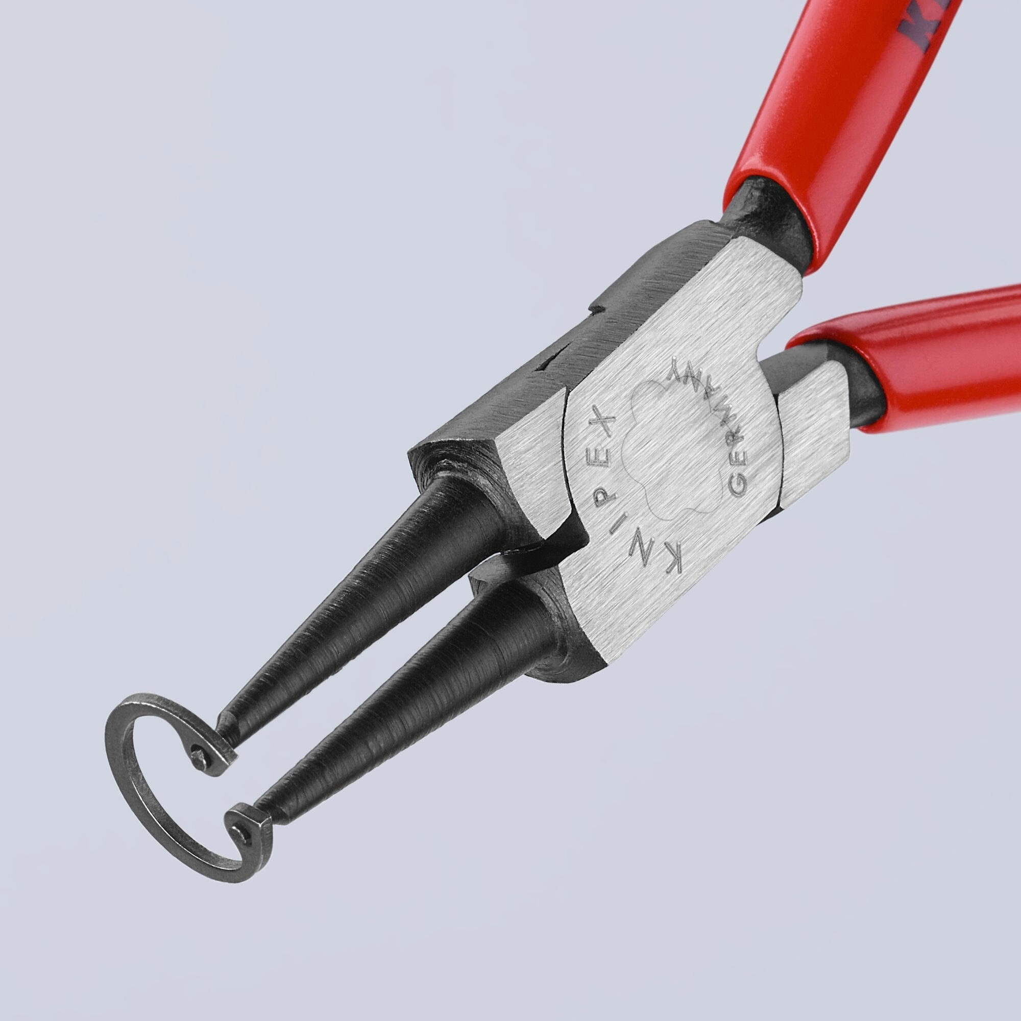 Knipex 44 11 J1 SBA 5 1/2" Internal Snap Ring Pliers-Forged Tips