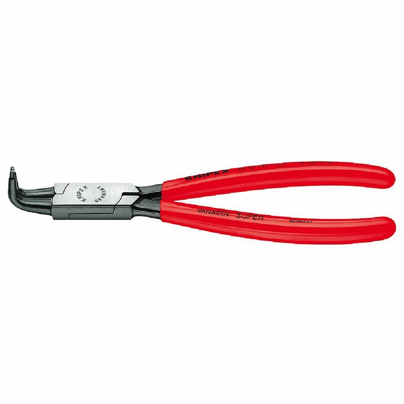 Knipex 44 21 J01 SB Circlip Pliers 8-13mm angled in blister packaging