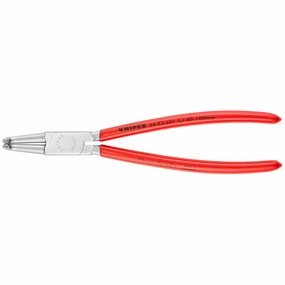 Knipex 44 23 J31 8 1/4" Internal 90 Angled Snap Ring Pliers-Forged Tips