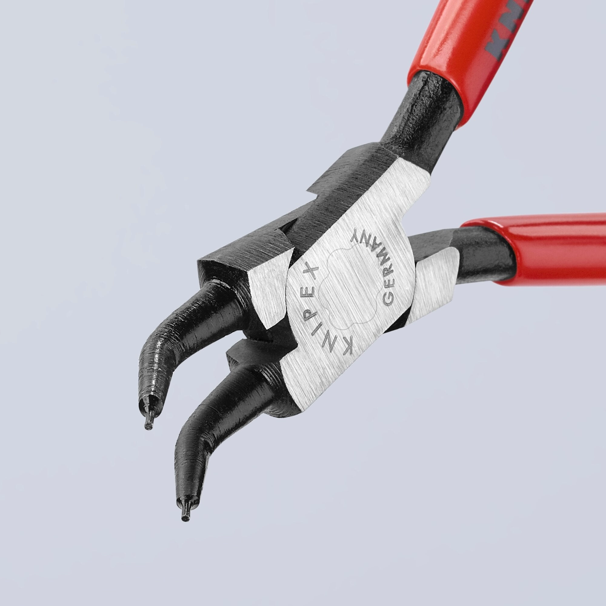Knipex 44 31 J02 5 1/2" Internal 45 Angled Snap Ring Pliers-Forged Tips