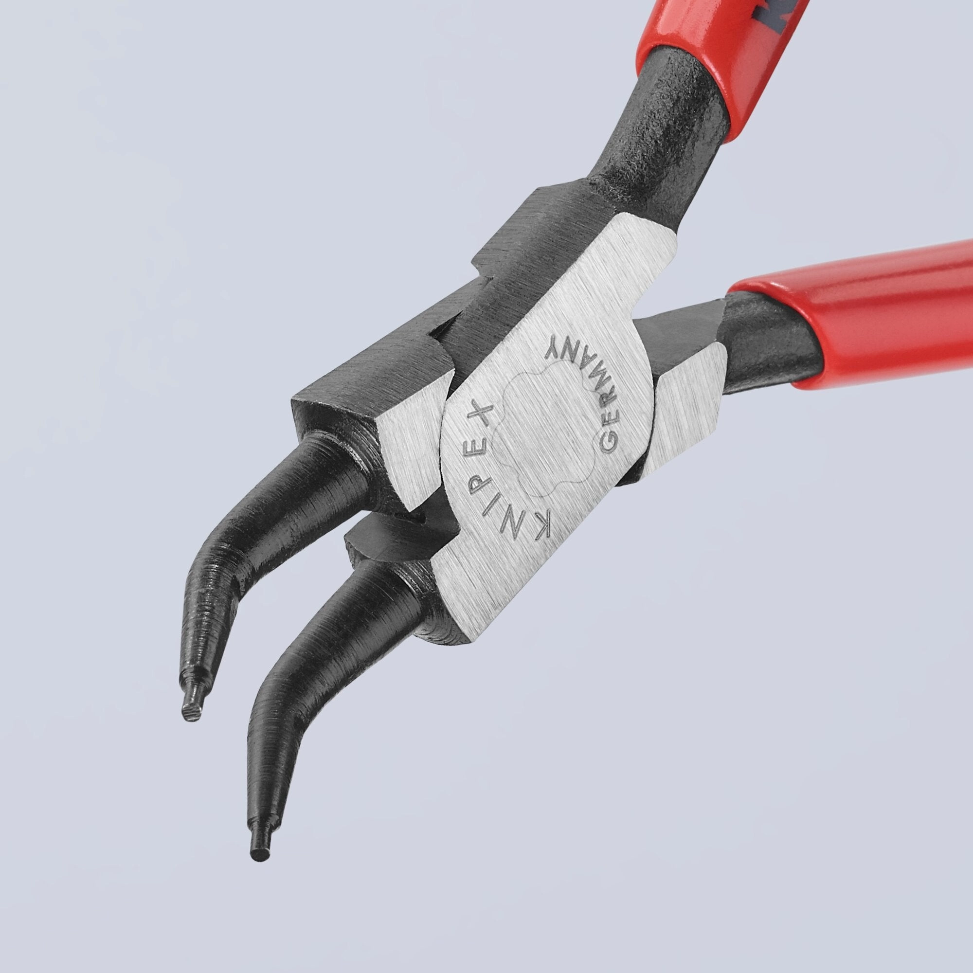Knipex 44 31 J12 SBA 5 1/2" Internal 45 Angled Snap Ring Pliers-Forged Tips
