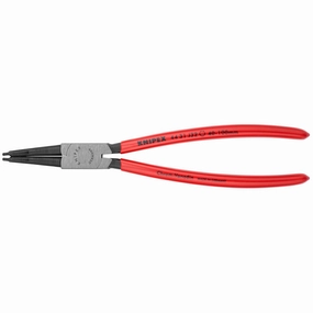 Knipex 44 31 J32 9" Internal 45 Angled Snap Ring Pliers-Forged Tips