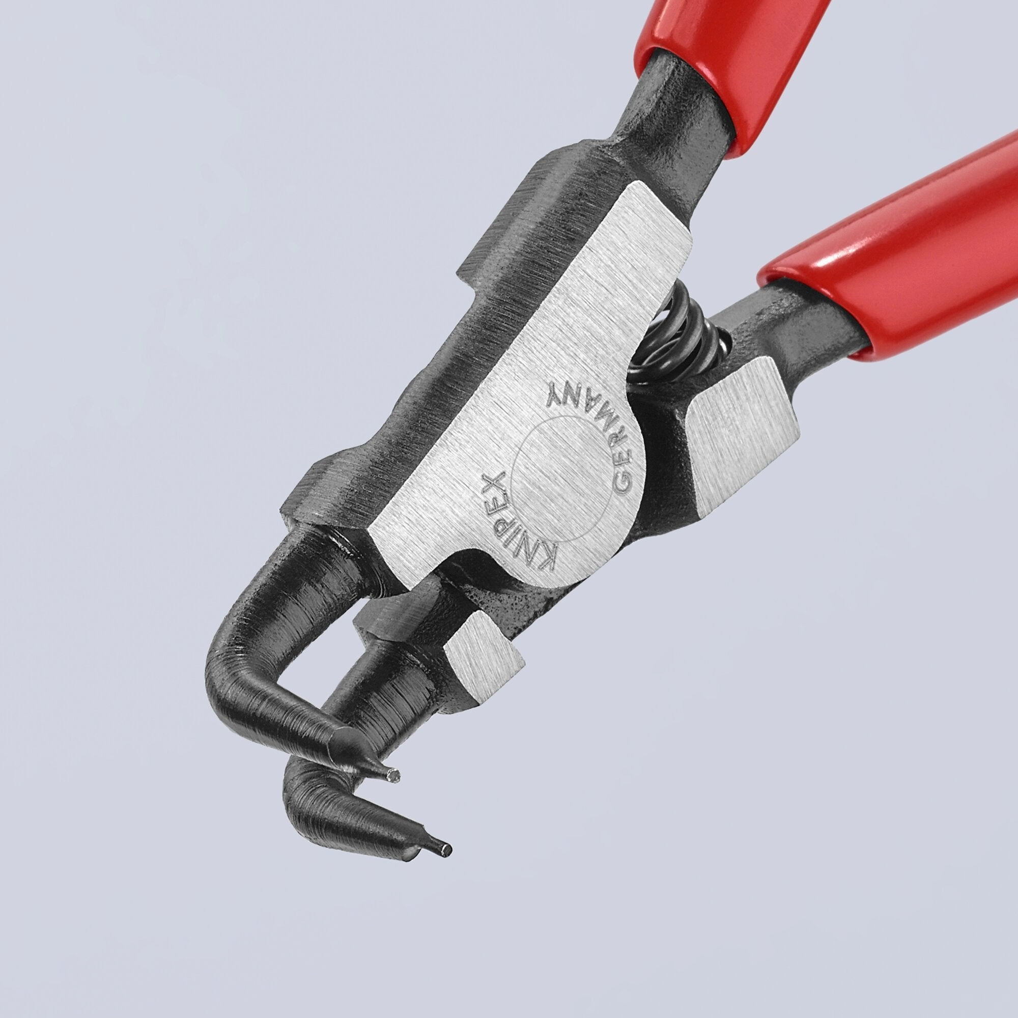Knipex 46 21 A01 5" External 90 Angled Snap Ring Pliers-Forged Tips