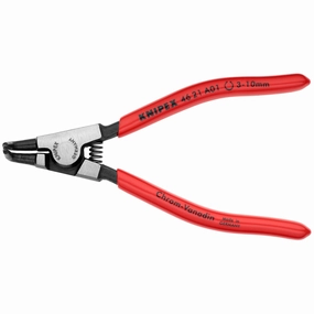 Knipex 46 21 A01 5" External 90 Angled Snap Ring Pliers-Forged Tips