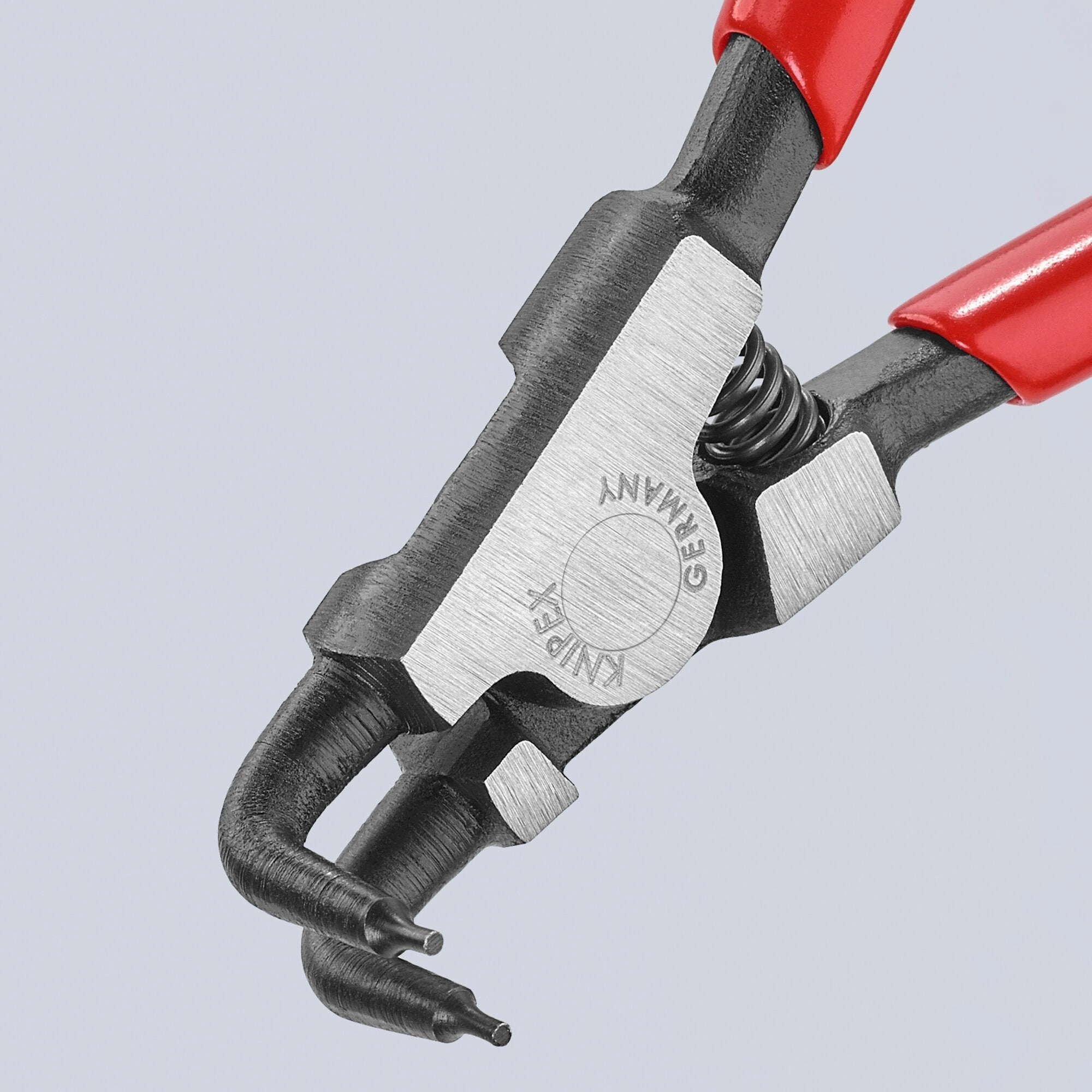 Knipex 46 21 A11 5" External 90 Angled Snap Ring Pliers-Forged Tips