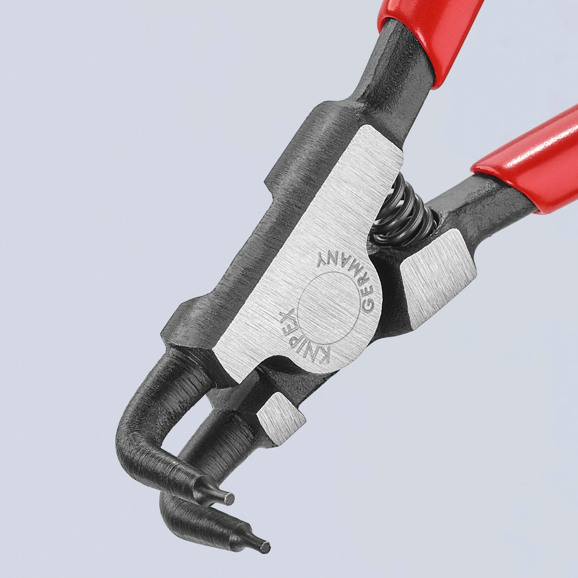 Knipex 46 21 A11 SBA 5" External 90 Angled Snap Ring Pliers-Forged Tips