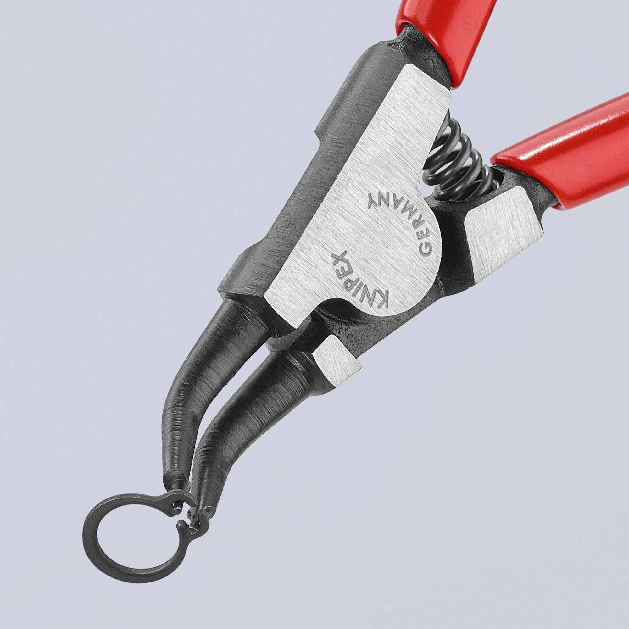 Knipex 46 31 A02 5 1/2" External 45 Angled Snap Ring Pliers-Forged Tips