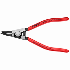 Knipex 46 31 A12 5 1/2" External 45 Angled Snap Ring Pliers-Forged Tips