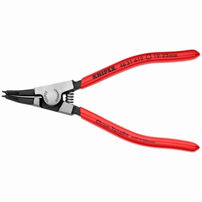 Knipex 46 31 A12 SBA 5 1/2" External 45 Angled Snap Ring Pliers-Forged Tips