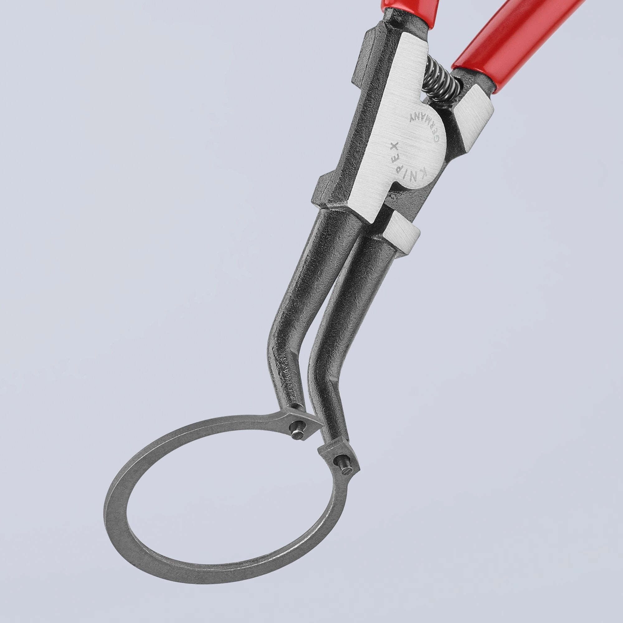 Knipex 46 31 A32 8 1/4" External 45 Angled Snap Ring Pliers-Forged Tips