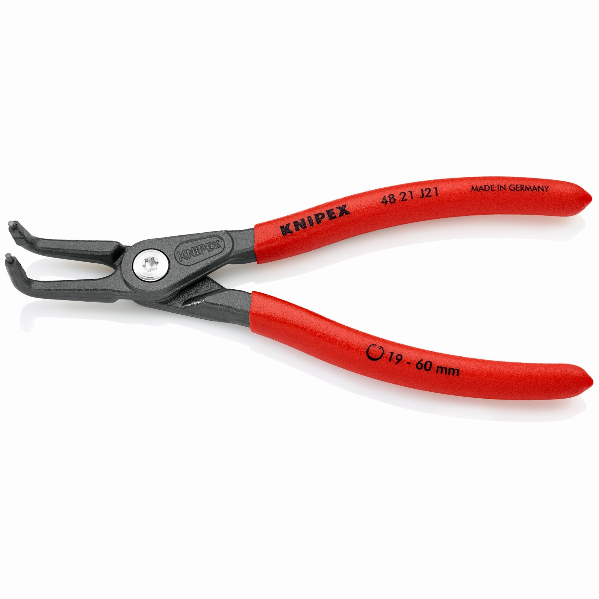 Knipex 48 21 J21 6 1/2" Internal 90 Angled Precision Snap Ring Pliers