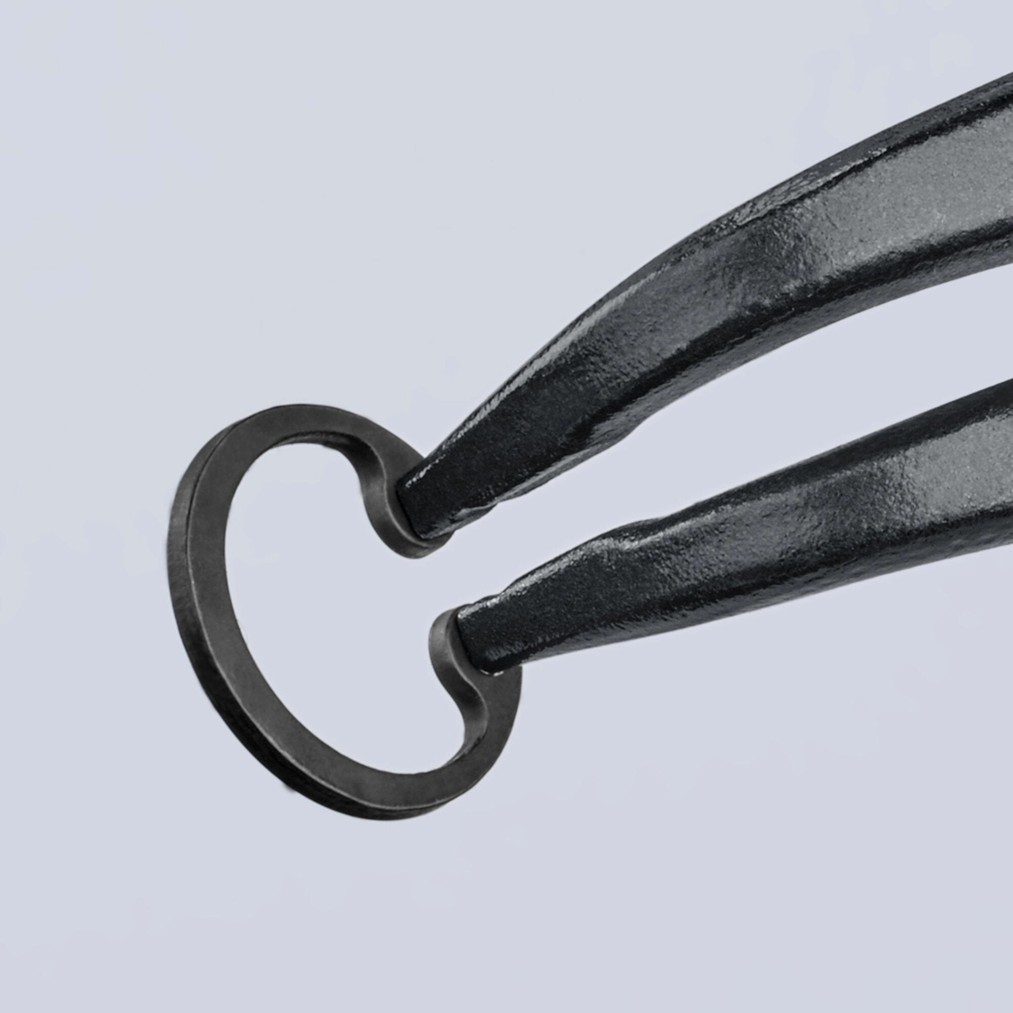 Knipex 48 41 J01 5 1/4" Internal 90 Angled Precision Snap Ring Pliers-Limiter